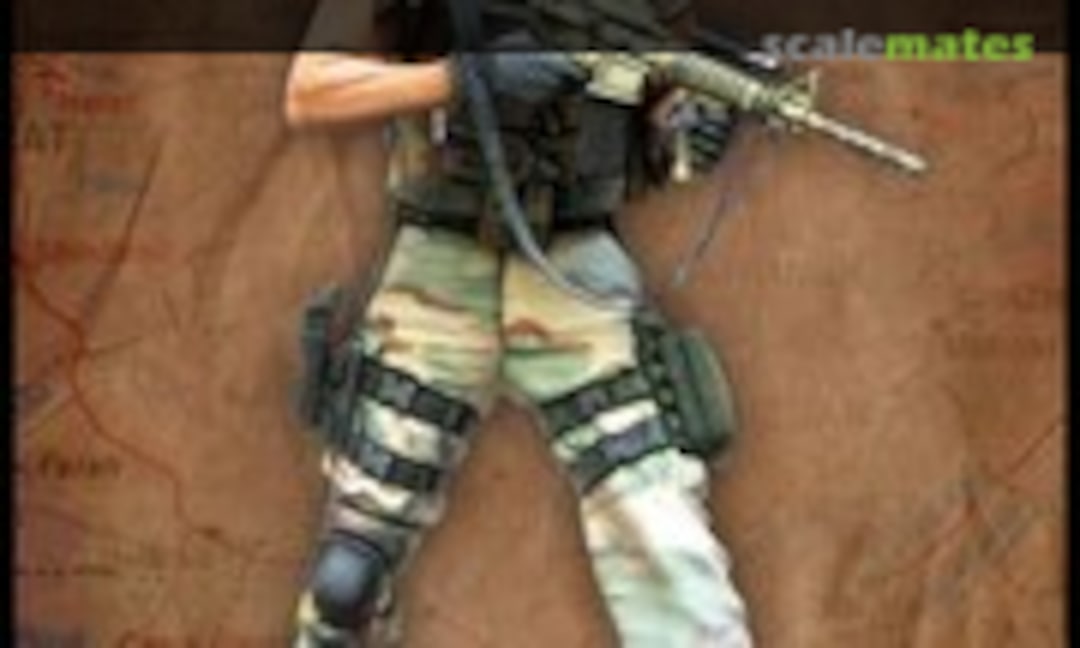 1:35 US Special Forces Operator in Fight #2 (Afghanistan 2001-2003) (Evolution Miniatures EM-35085) EM-35085