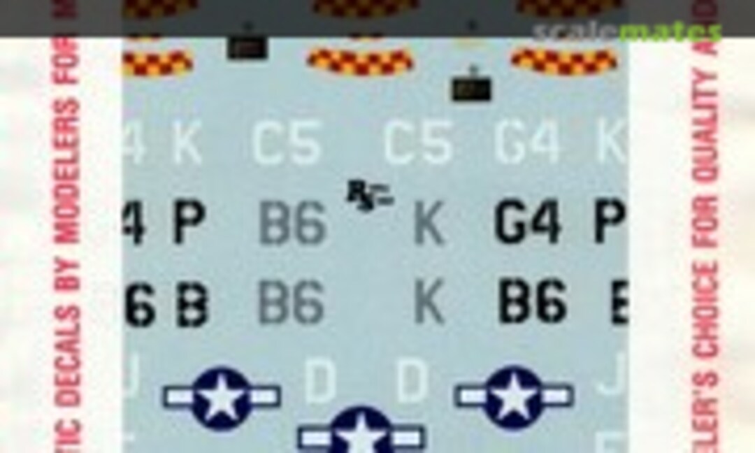 1:72 P-51B/D Mustang 357th FG "The Yoxford Boys" #3 (Repli-scale 72-1056) 72-1056