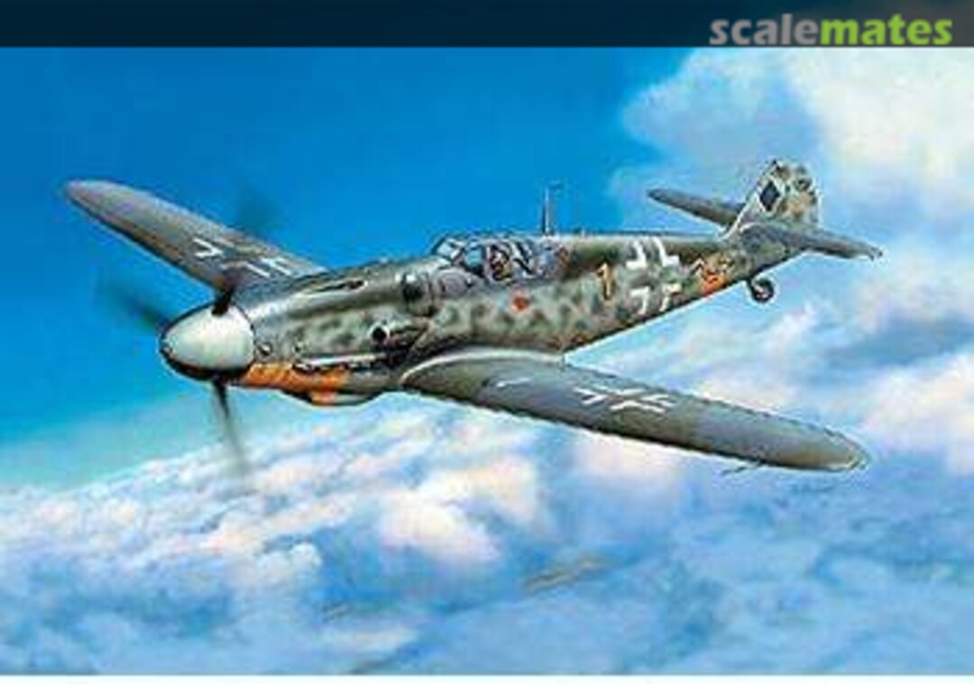Boxart Messerschmitt Bf.109G-6 7249 Zvezda Boxart Messerschmitt Bf.109G-6 7249 Zvezda