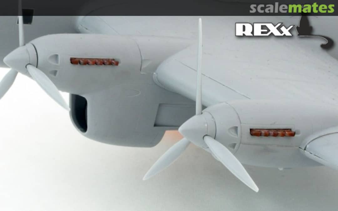 Boxart Petlyakov Pe-8 w/AM-35A exhaust nozzles 72011 REXx Boxart Petlyakov Pe-8 w/AM-35A exhaust nozzles 72011 REXx