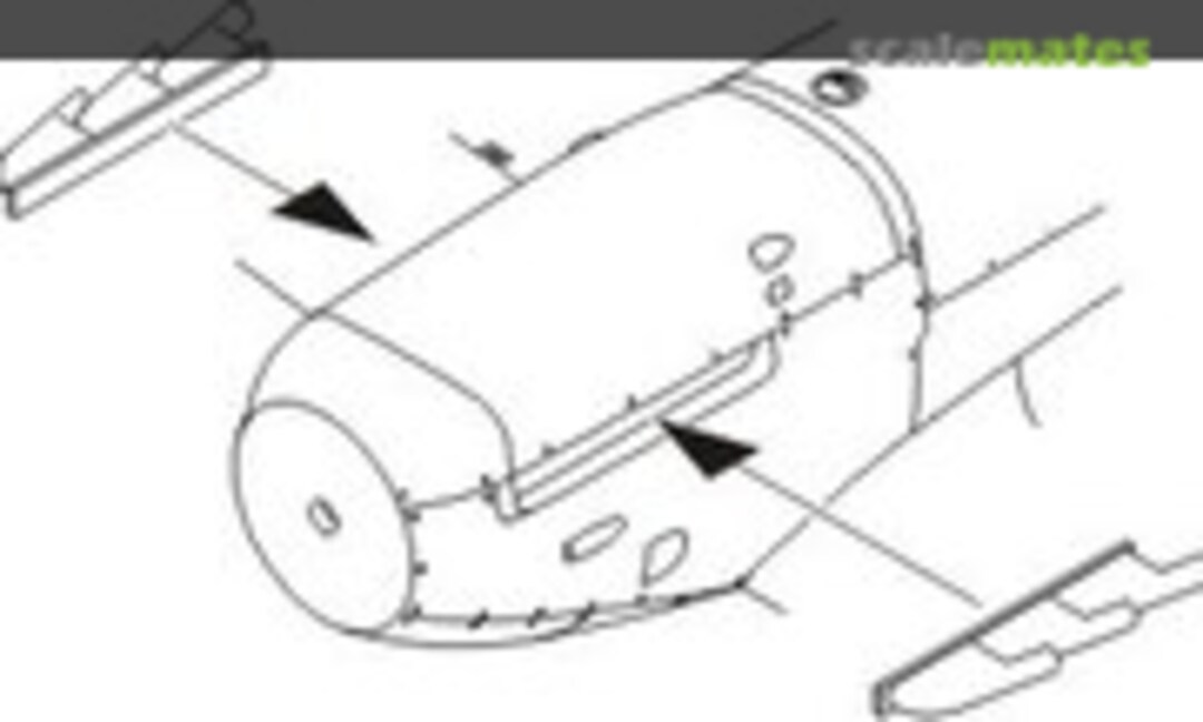 1:48 Spitfire Mk.I/early Mk.V exh. stubs for Tam (CMK Q48059)