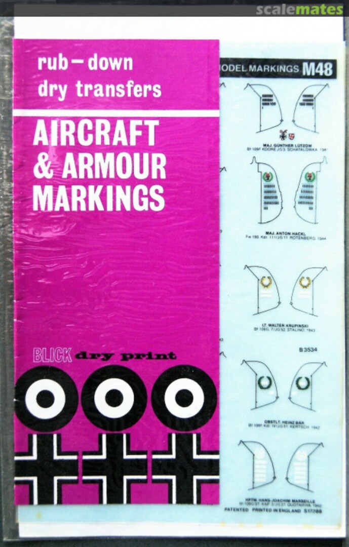 Boxart Kill markings M48 Letraset Boxart Kill markings M48 Letraset