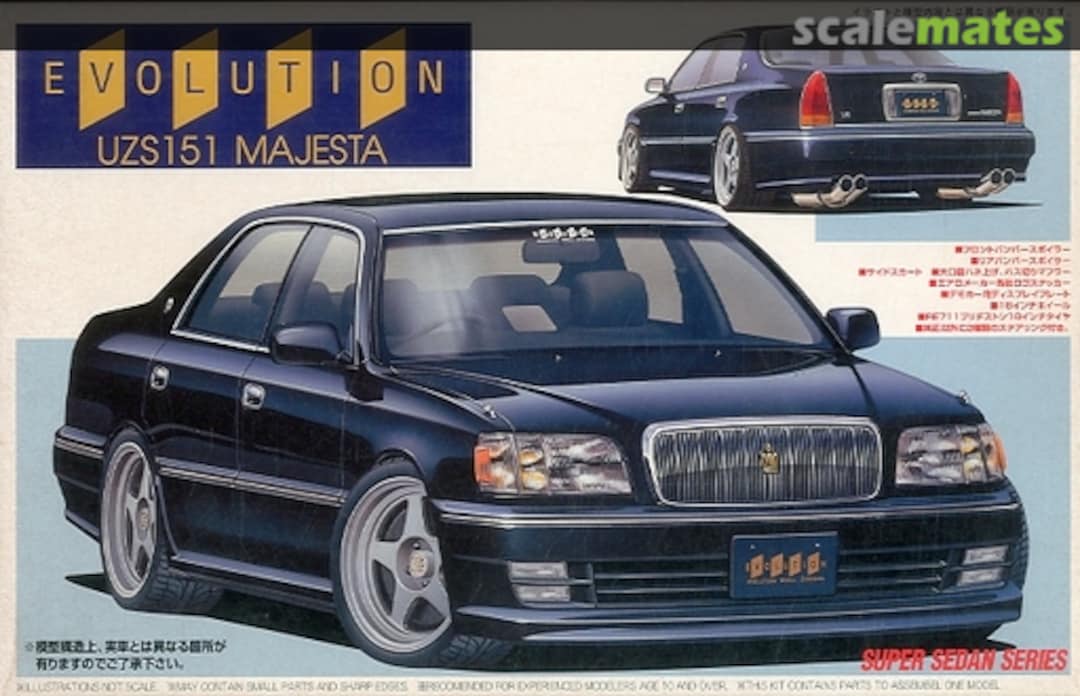 Boxart Evolution UZS151 Majesta 18256 Fujimi