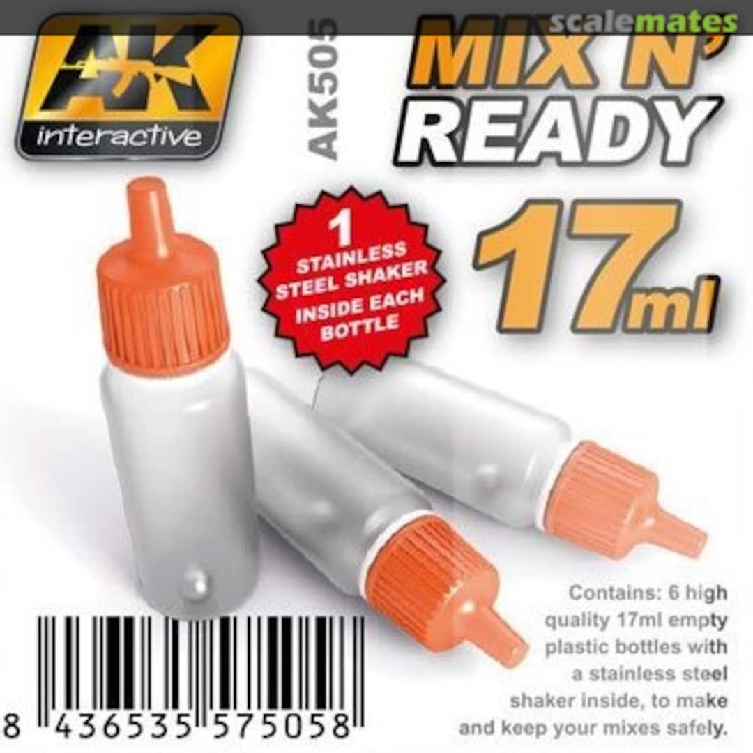 Boxart Mix n' Ready 17ml AK 505 AK Interactive Boxart Mix n' Ready 17ml AK 505 AK Interactive