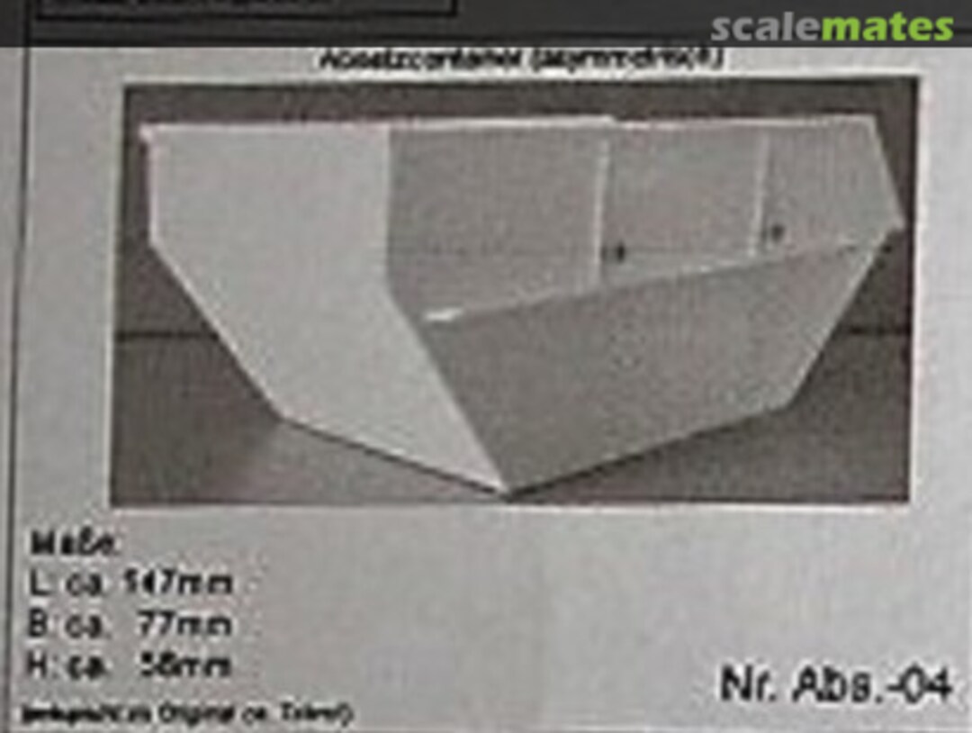 Boxart Absetzcontainer Asb.04 Frank Winkler Modellbau