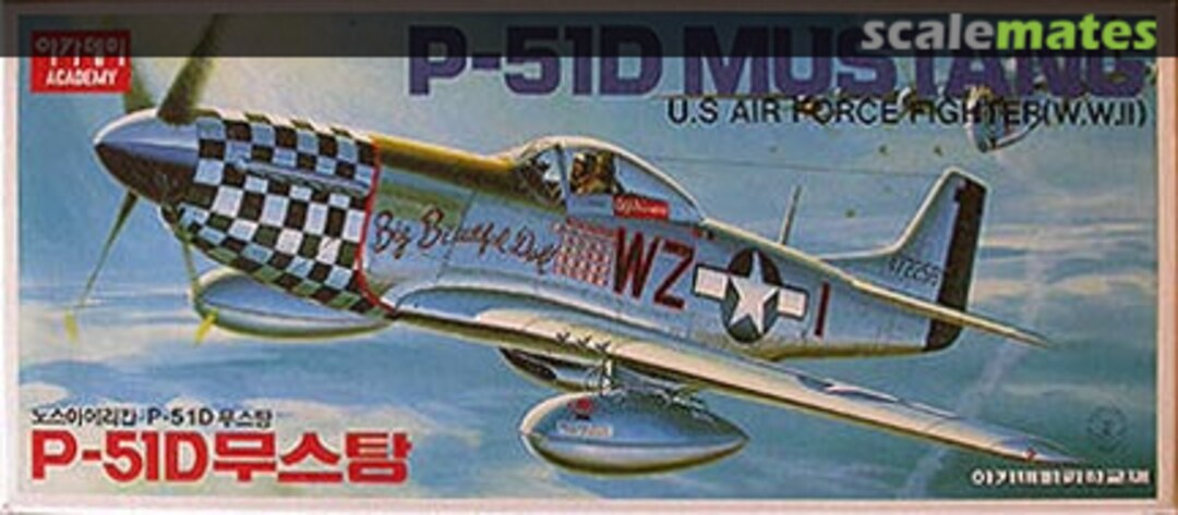 Boxart P-51D Mustang FA062 Academy Boxart P-51D Mustang FA062 Academy