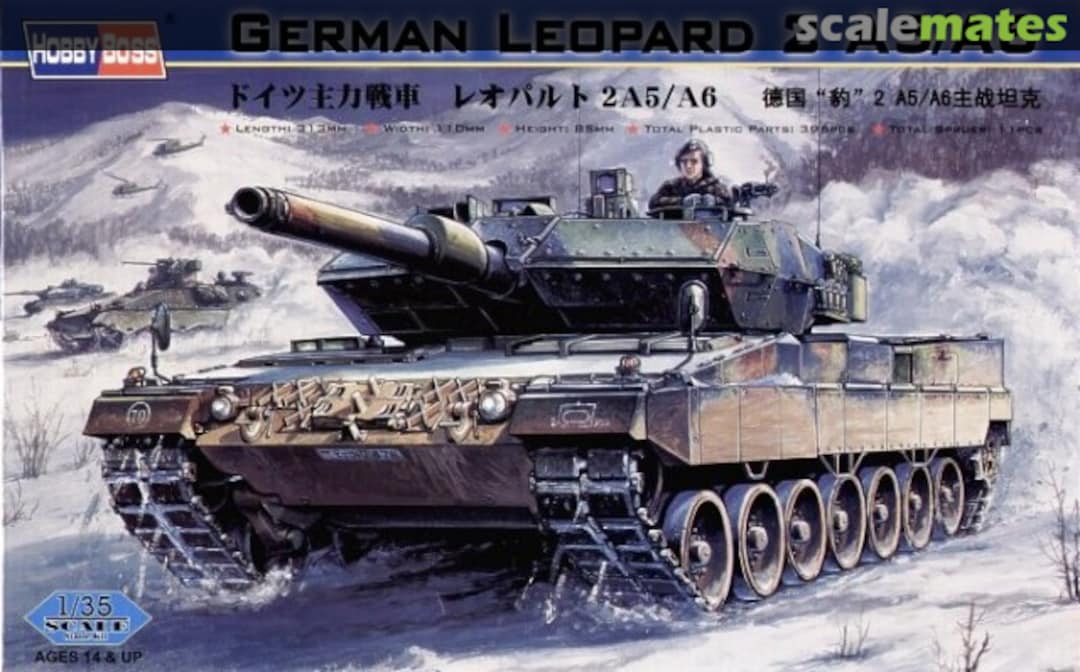 Boxart Leopard 2 A5/A6 82402 HobbyBoss Boxart Leopard 2 A5/A6 82402 HobbyBoss