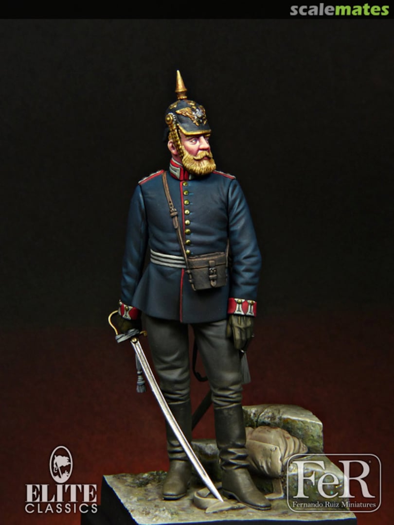 Boxart Prussian Foot Guard Hauptman, 1870 ELI00018 FeR Miniatures Boxart Prussian Foot Guard Hauptman, 1870 ELI00018 FeR Miniatures