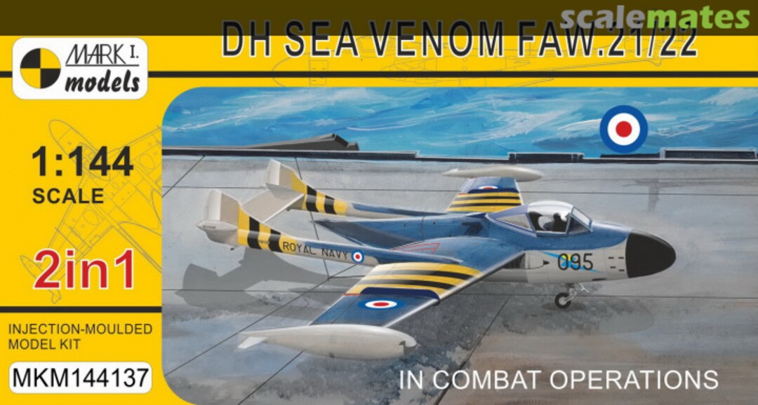 Boxart DH Sea Venom FAW.21/22 MKM144137 Mark I Models