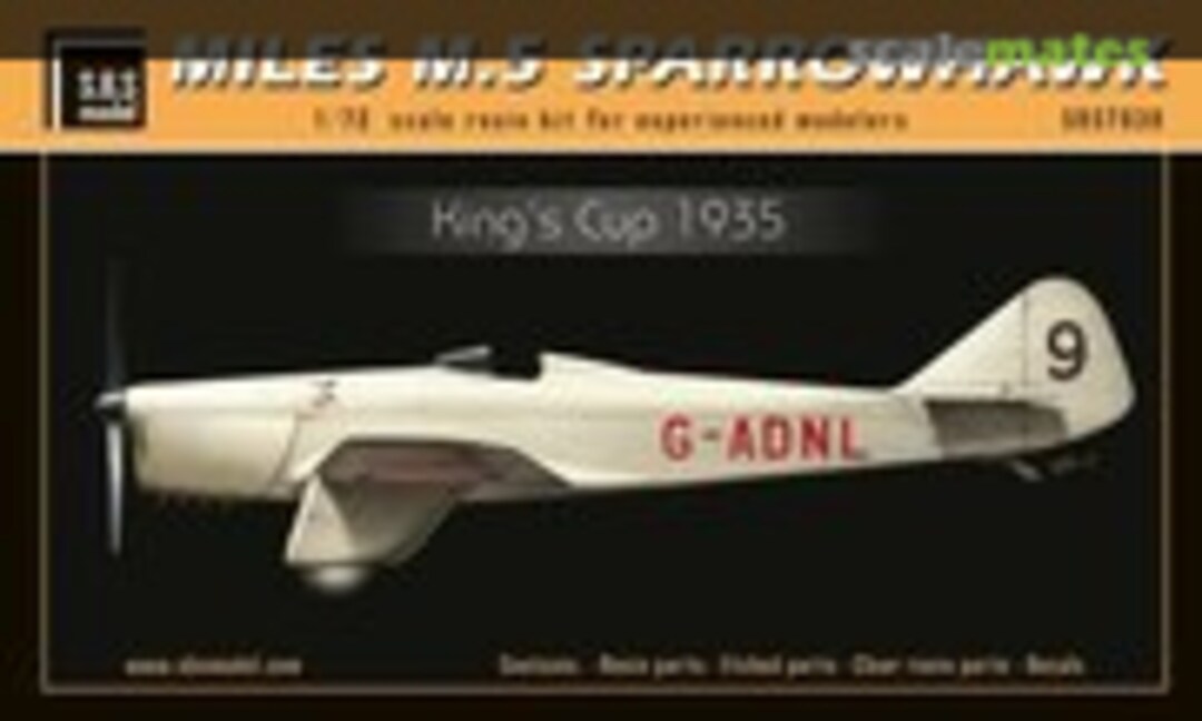 1:72 Miles M.5 Sparrowhawk (SBS Model SBS7030) SBS7030