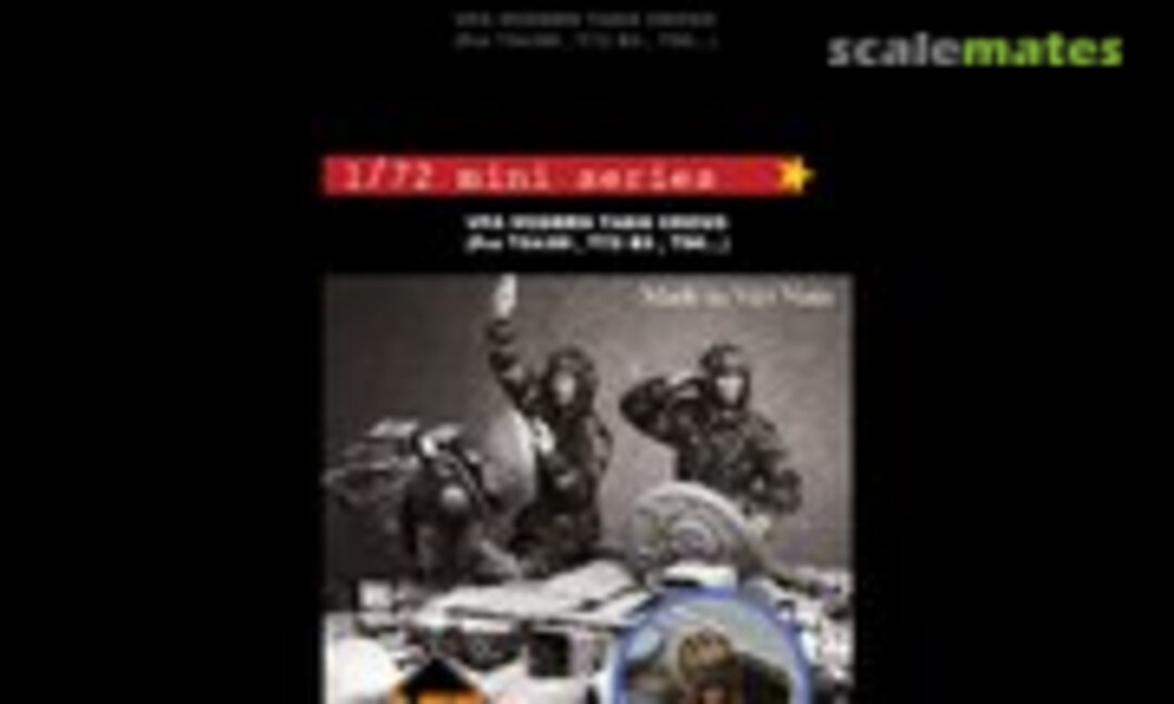 1:72 Vietnam Modern Tank Crew (Paracel Miniatures MINI7219) MINI7219