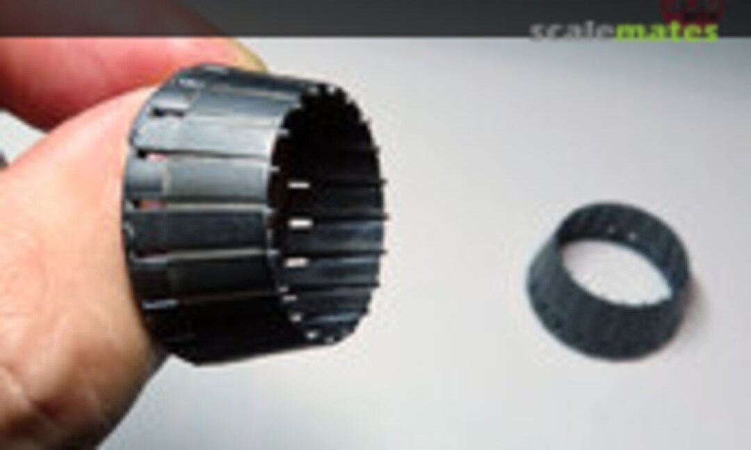 1:72 Razor Mando Rebell engine nozzles drilled and thinner (308 Bits )