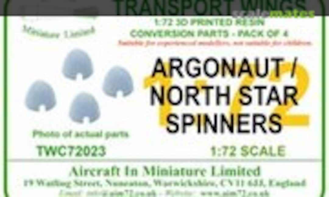 1:72 Argonaut/North Star spinners (Aircraft In Miniature Ltd TWC72023) TWC72023