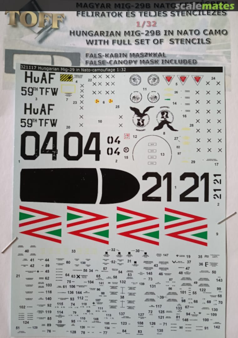 Boxart Hungarian Mig-29 in NATO camouflage 321117 TOFF Boxart Hungarian Mig-29 in NATO camouflage 321117 TOFF