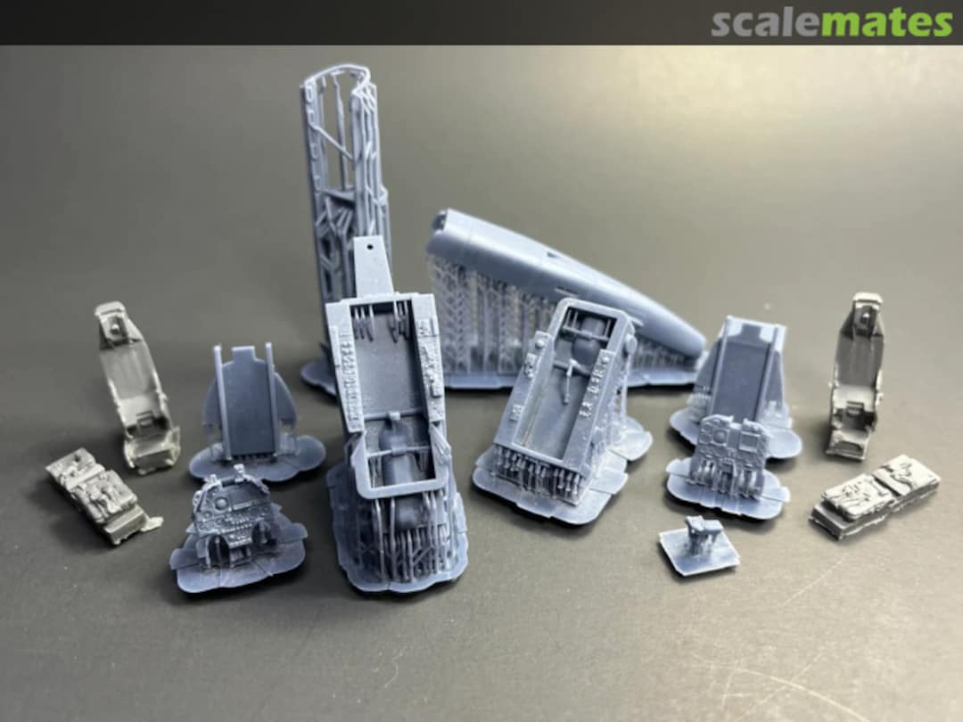 Boxart OA-4M Skyhawk Cockpit Set 48146 Phase Hangar Resin