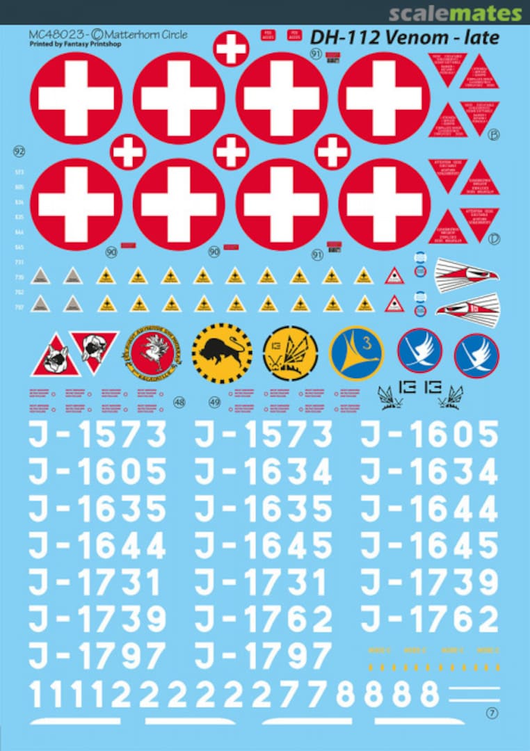 Boxart DH-112 Mk.1 / Mk.1R / Mk.4 'Venom' MC48023 Matterhorn Circle Boxart DH-112 Mk.1 / Mk.1R / Mk.4 'Venom' MC48023 Matterhorn Circle