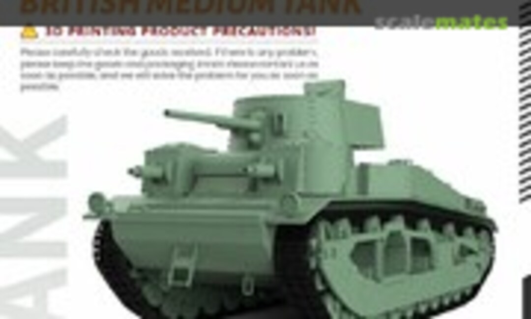 1:35 Vickers Mk.III (SSMODEL 35579) 35579