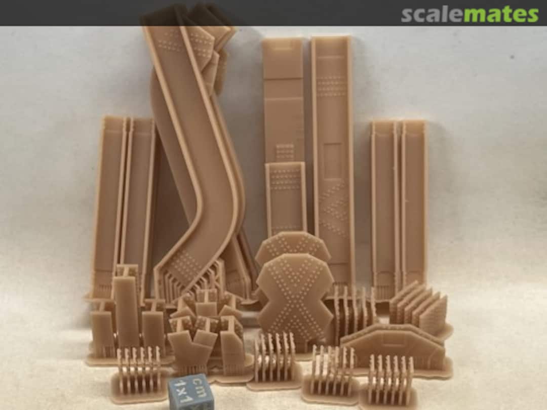 Boxart Steel bridge - start part 2,75 m - type 1 35120703 EMP3d Boxart Steel bridge - start part 2,75 m - type 1 35120703 EMP3d