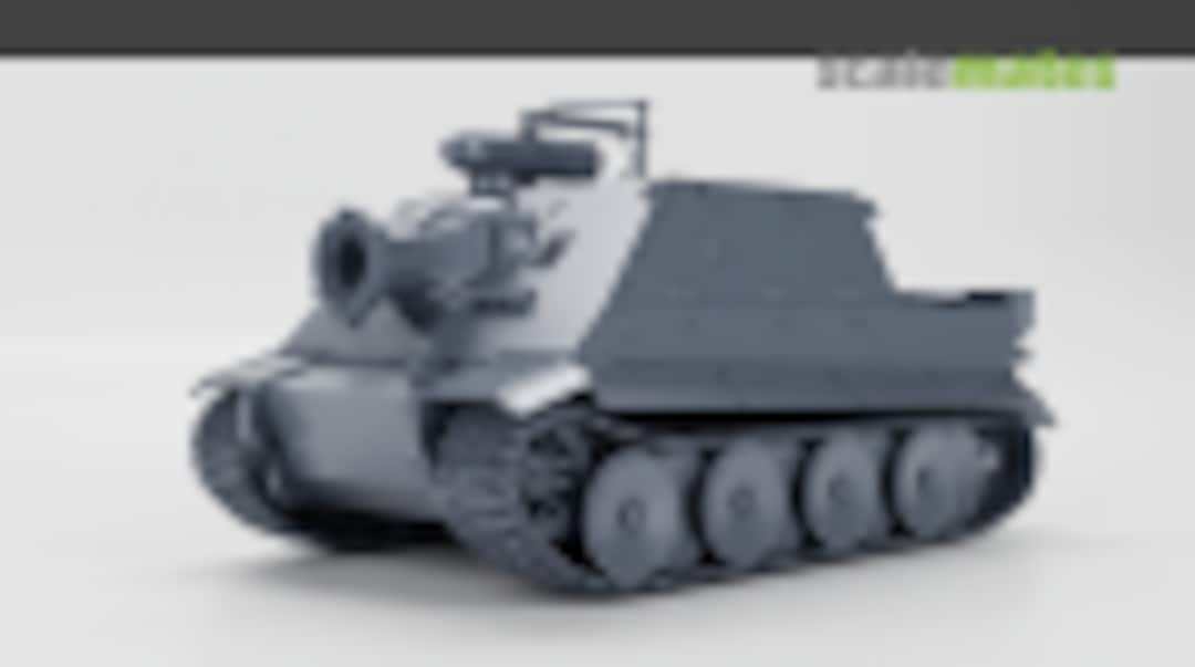 Boxart 38 cm RW61 auf Sturmmorser Tiger 72012272 EMP3d Boxart 38 cm RW61 auf Sturmmorser Tiger 72012272 EMP3d