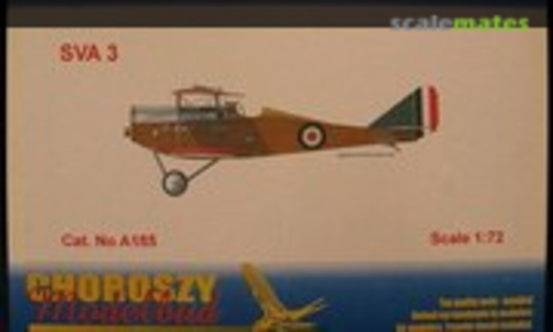 1:72 Ansaldo SVA 3 (Choroszy Modelbud A185) A185