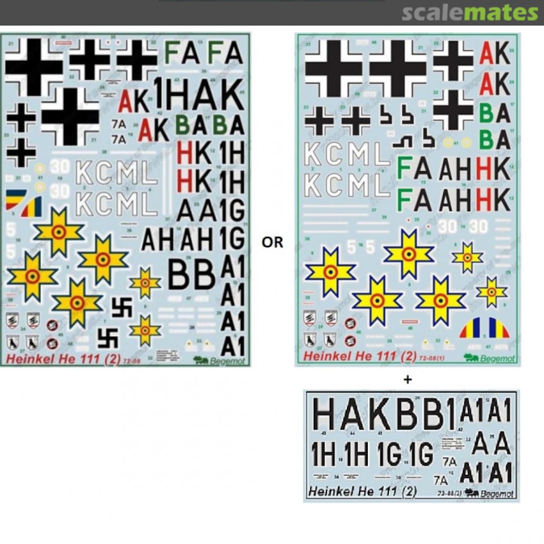 Boxart Heinkel He 111 (2) Part 2 72-008 Begemot Boxart Heinkel He 111 (2) Part 2 72-008 Begemot