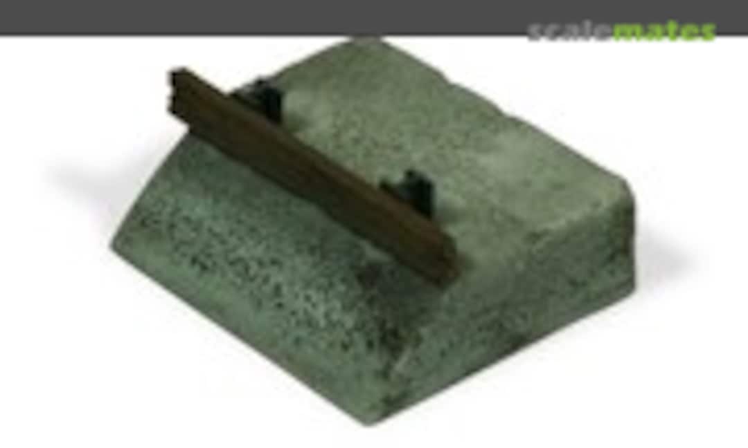 1:87 Railroad Buffer Block (Add On parts 87-0004) 87-0004