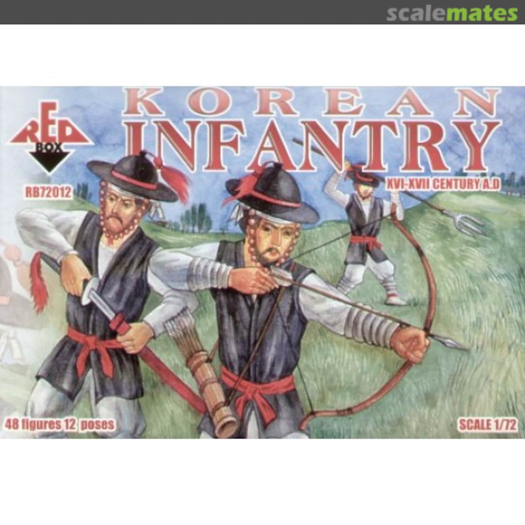 Boxart Korean Infantry RB72012 Red Box