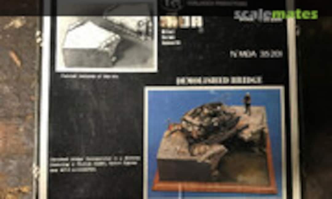 1:35 Demolished Bridge (Verlinden Productions MDA 35 201)