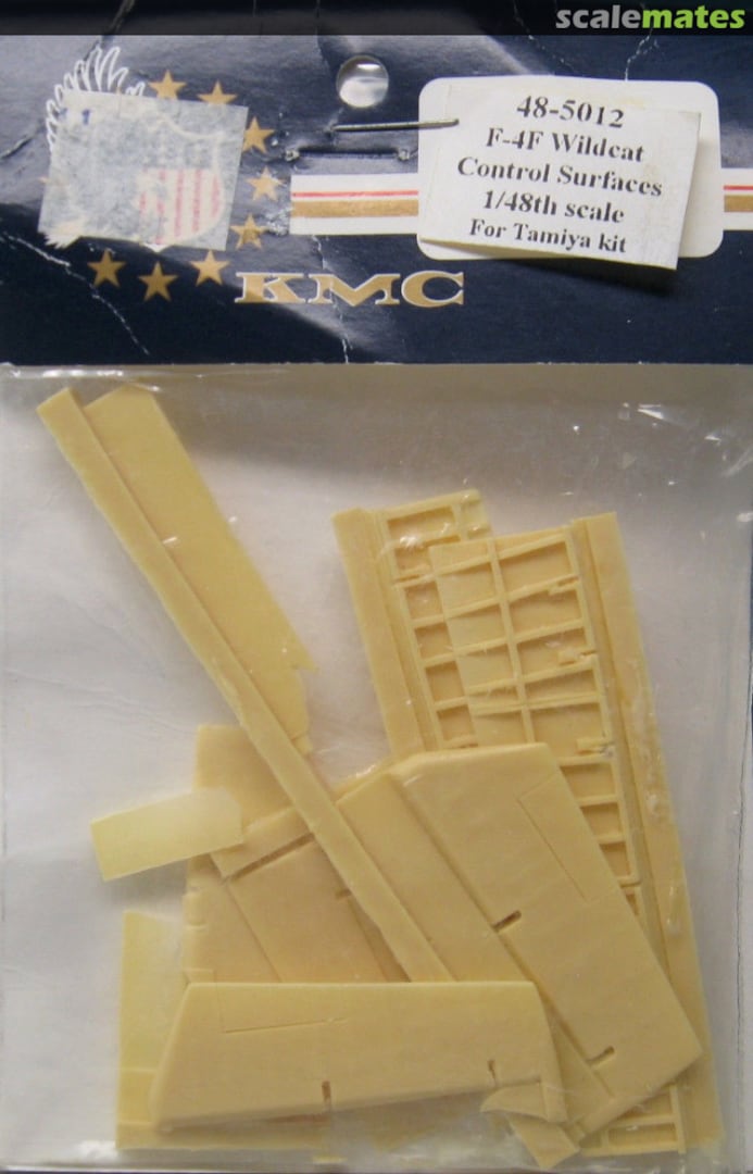 Boxart F4F Wildcat Control Surfaces 48-5012 KMC Boxart F4F Wildcat Control Surfaces 48-5012 KMC