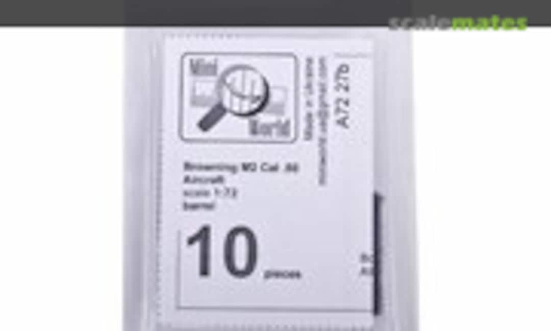 1:72 Browning M2 Cal 0.50 Aircraft (10 pcs) (Mini World A7227b) A7227b