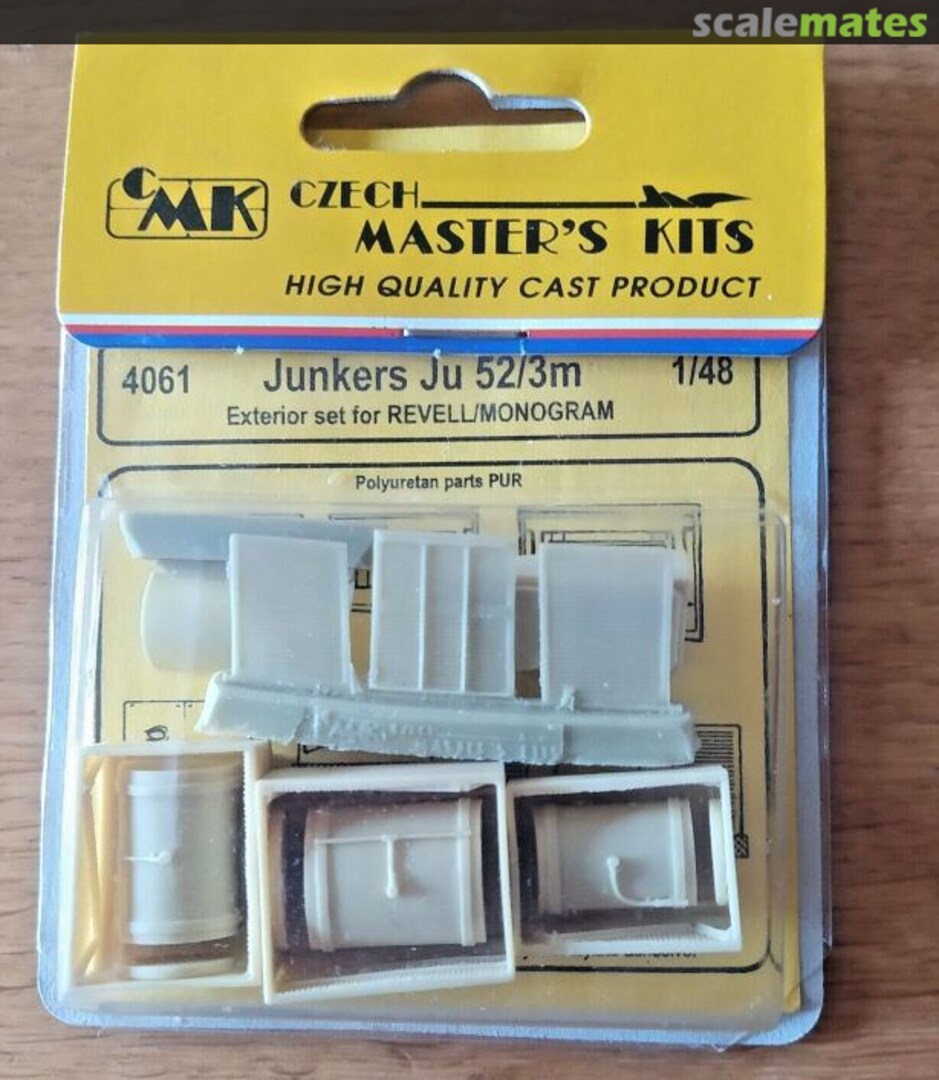 Boxart Ju 52/3m Exterior Set 4061 CMK Boxart Ju 52/3m Exterior Set 4061 CMK