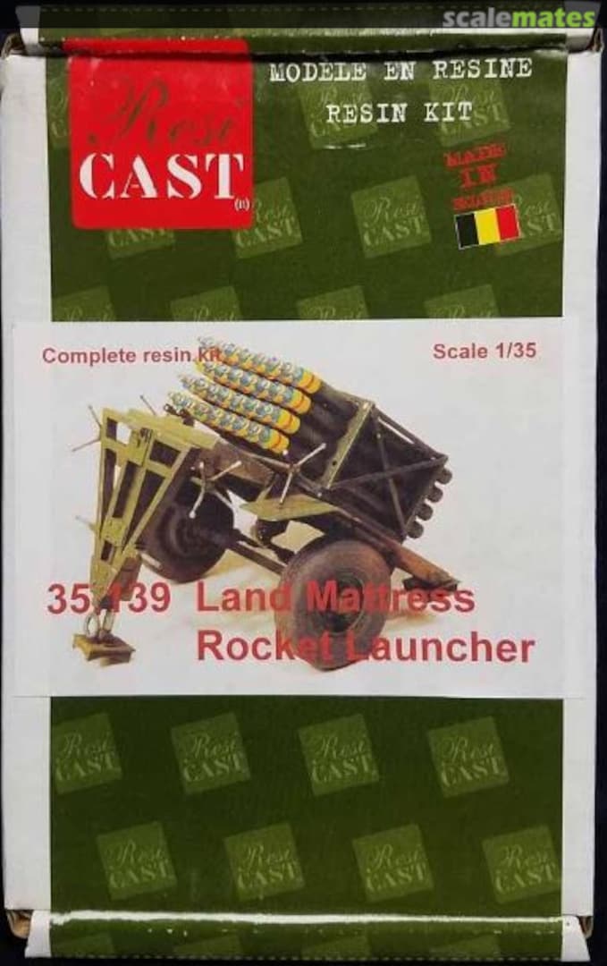 Boxart Land Mattress Mark 1 Rocket Launcher 35.139 Resicast Boxart Land Mattress Mark 1 Rocket Launcher 35.139 Resicast