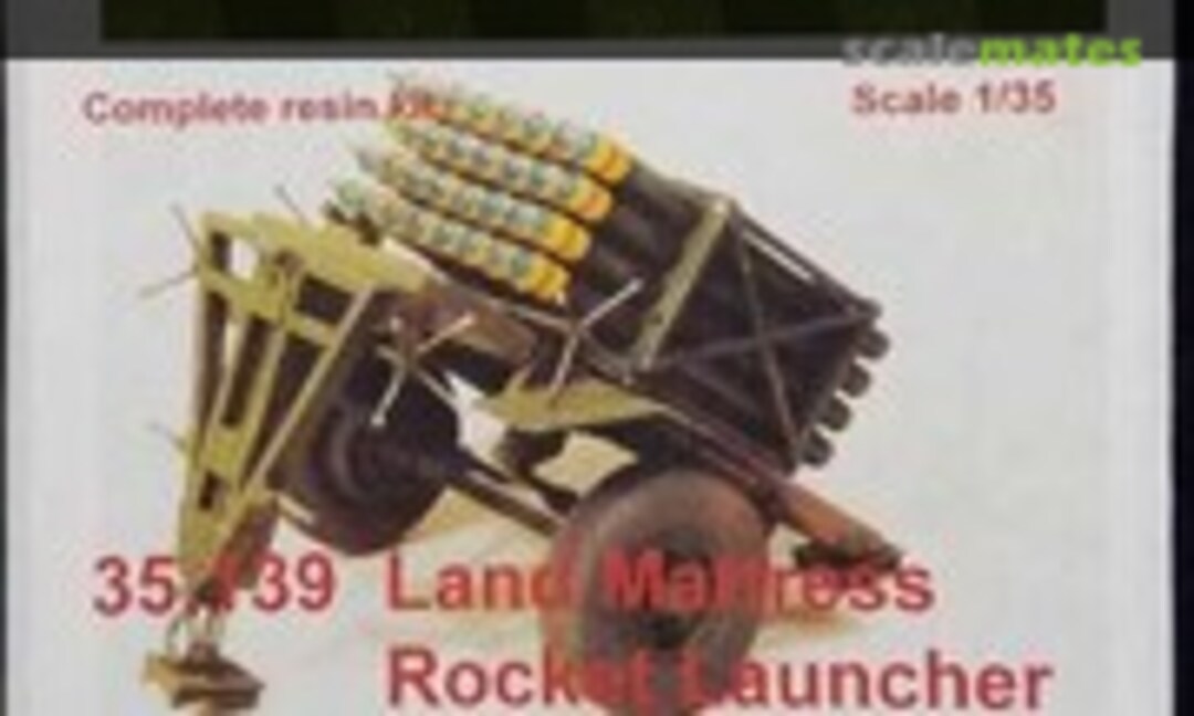 1:35 Land Mattress Mark 1 Rocket Launcher (Resicast 35.139) 35.139