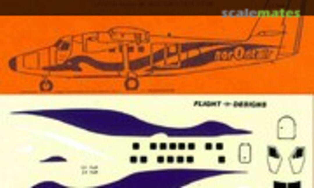 1:144 NorOntair De Havilland Twin Otter (Flight Designs )