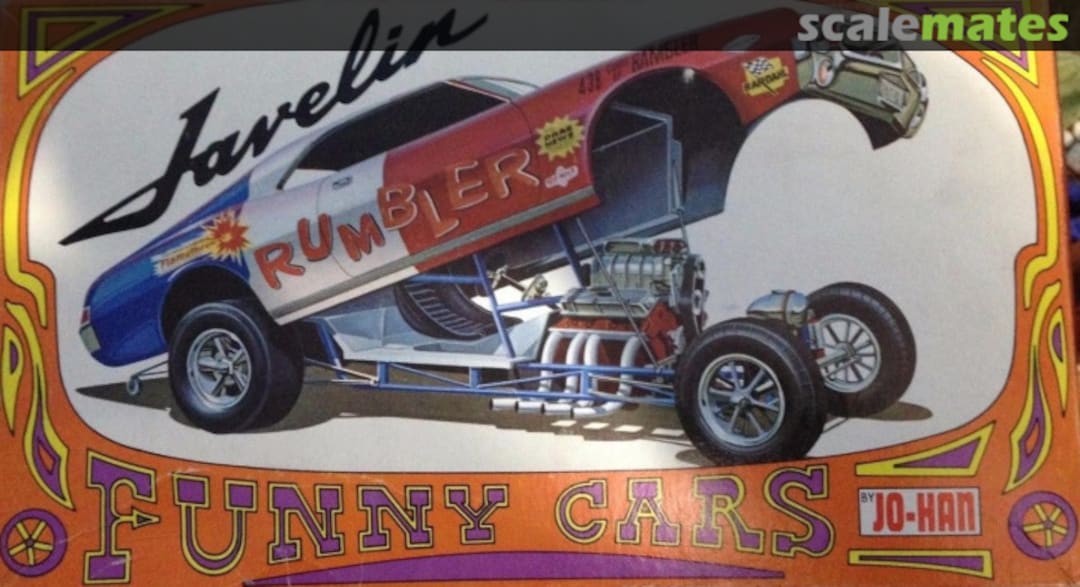 Boxart Javelin Funny Cars C-1169:200 Jo-Han