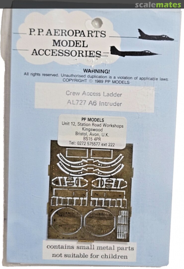 Boxart Crew Access Ladder A6 Intruder AL727 P.P. Aeroparts Boxart Crew Access Ladder A6 Intruder AL727 P.P. Aeroparts