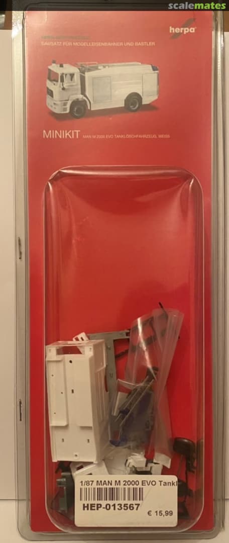 Boxart MAN M 2000 EVO Tanklöschfahrzeug 013567 Herpa Boxart MAN M 2000 EVO Tanklöschfahrzeug 013567 Herpa