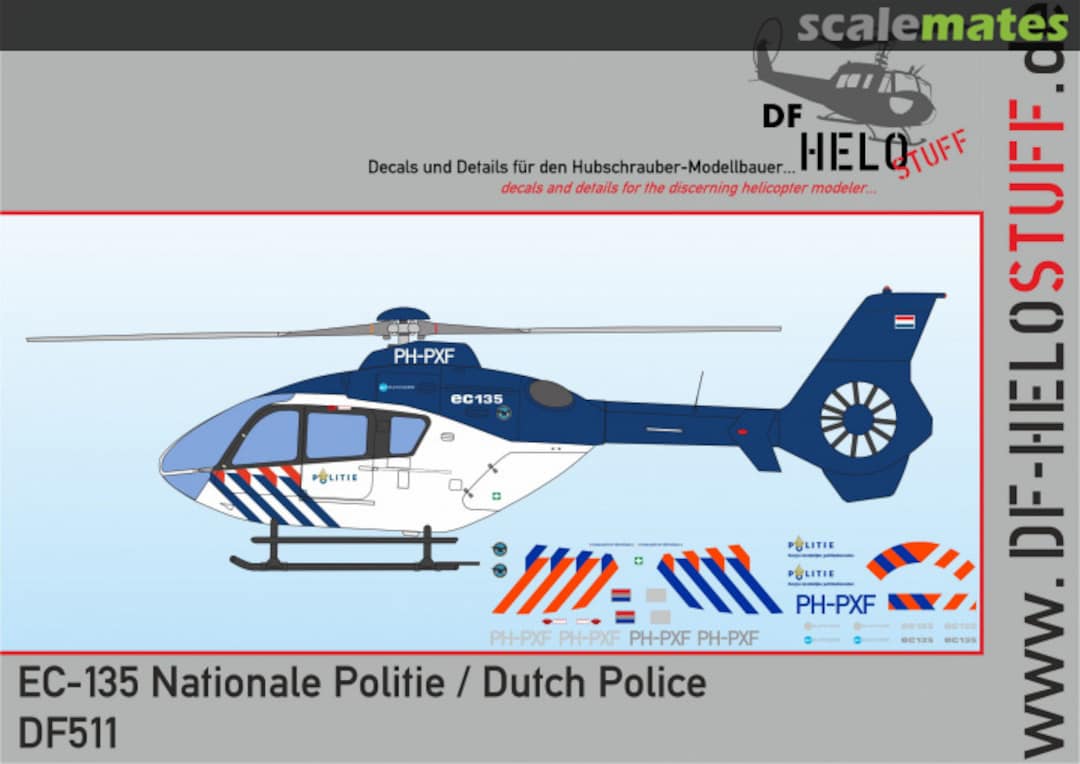 Boxart EC-135 Dutch Police DF51172 DF HeloStuff Boxart EC-135 Dutch Police DF51172 DF HeloStuff