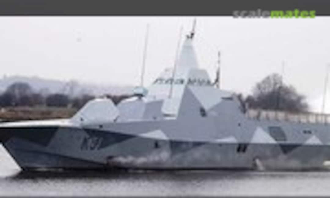 1:72 Hull for Swedish VISBY Class Corvette (Southern Cross Models 72-Visby) 72-Visby