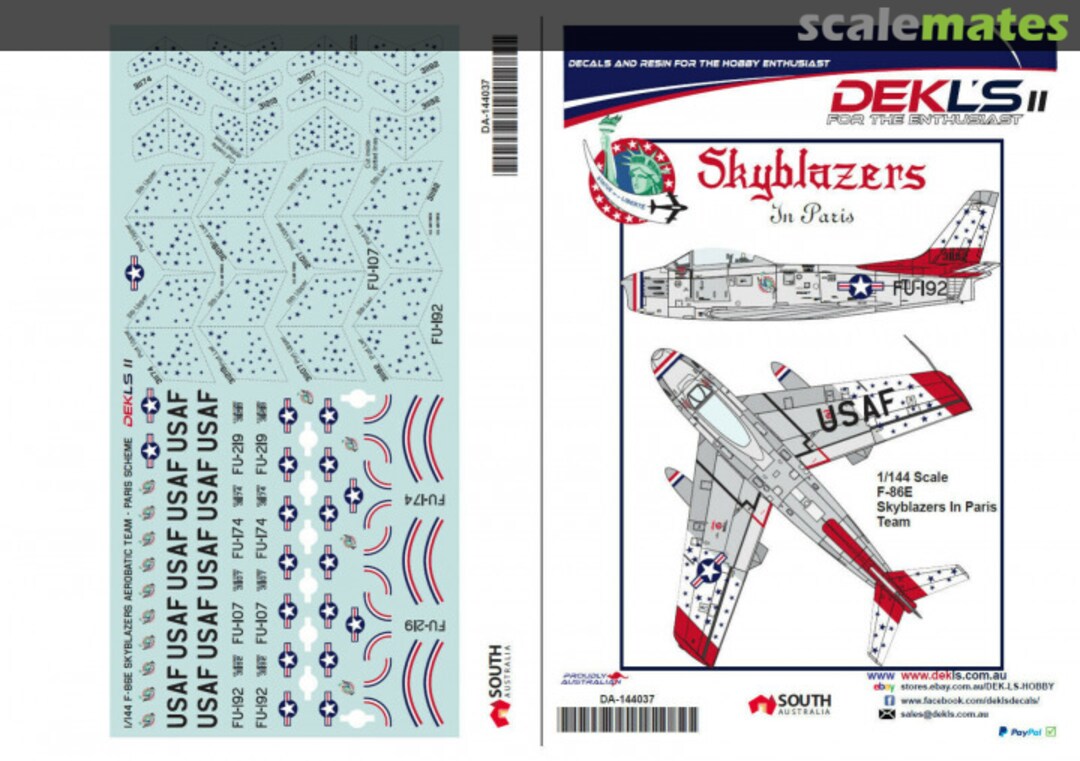 Boxart Skyblazers in Paris DA144037 DEKL's Boxart Skyblazers in Paris DA144037 DEKL's