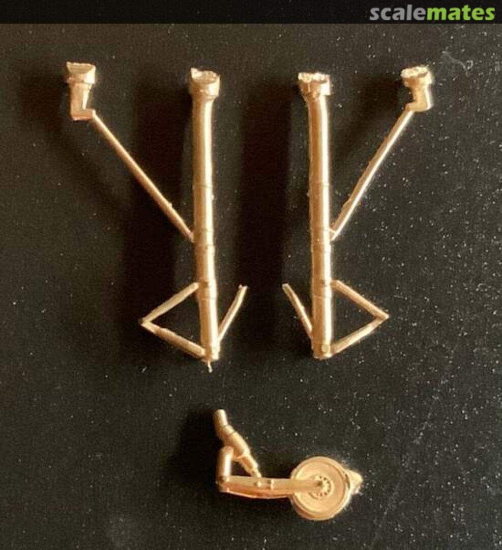 Boxart Zlin Z-37 Brass Undercarriage ACM-72019 Aerocraft Models