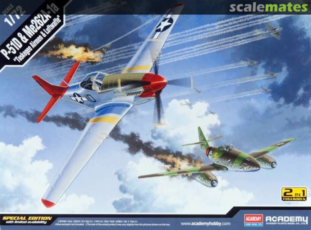Boxart P-51D & Me262A-1a 12435 Academy Boxart P-51D & Me262A-1a 12435 Academy