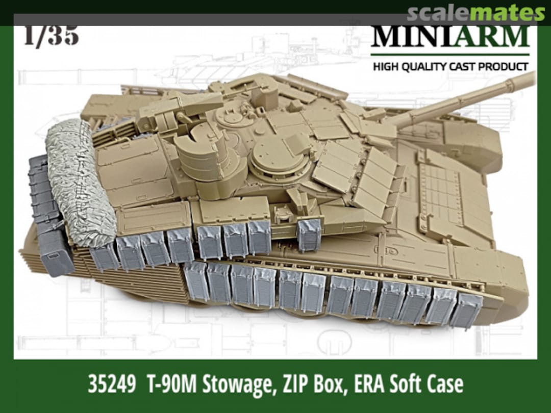 Boxart Т-90М Stowage, ZiP Box, Soft case ERA 35249 Miniarm Boxart Т-90М Stowage, ZiP Box, Soft case ERA 35249 Miniarm