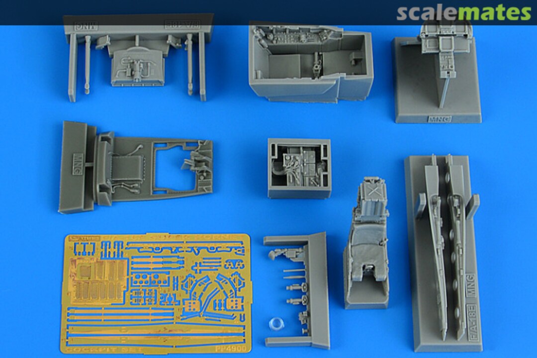 Boxart F/A-18E Super Hornet - Cockpit Set 4900 Aires Boxart F/A-18E Super Hornet - Cockpit Set 4900 Aires