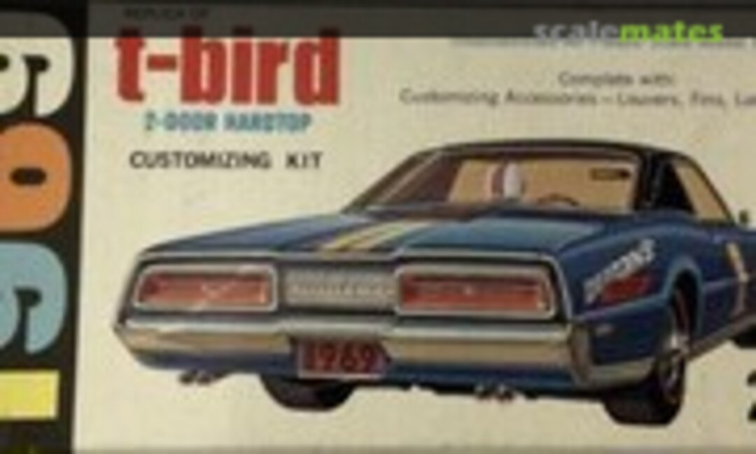 1:32 1969 T-Bird 2 door hardtop (Palmer Plastics 995)