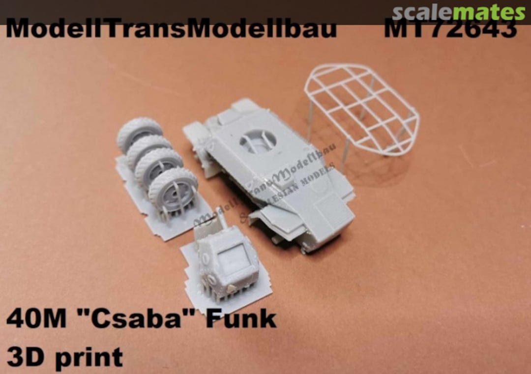 Boxart 40M Csaba Funk MT72643 Modell Trans Modellbau