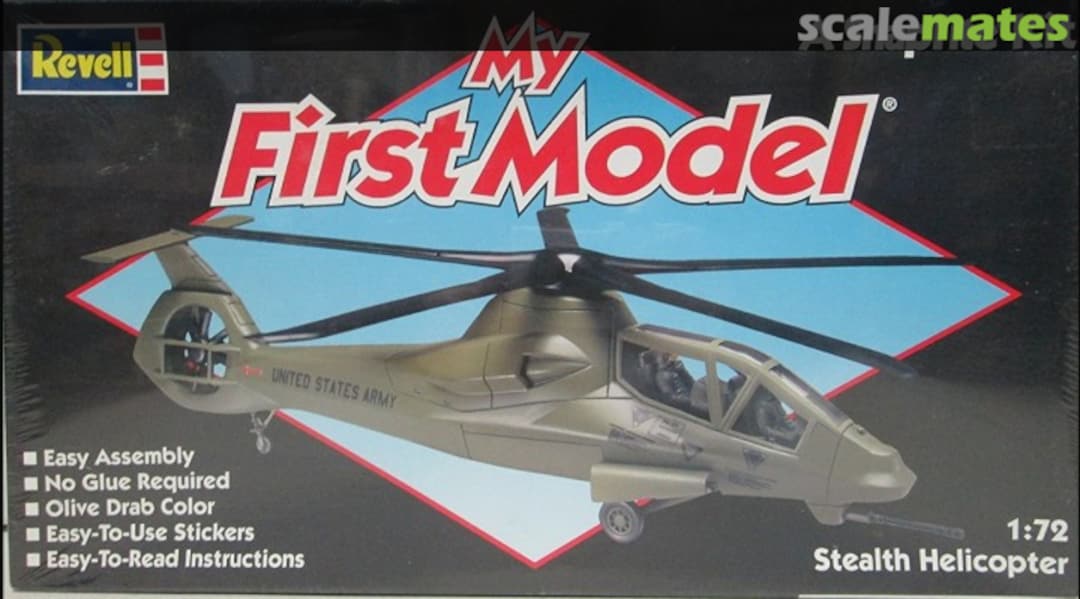 Boxart Stealth Helicopter 6356 Revell Boxart Stealth Helicopter 6356 Revell