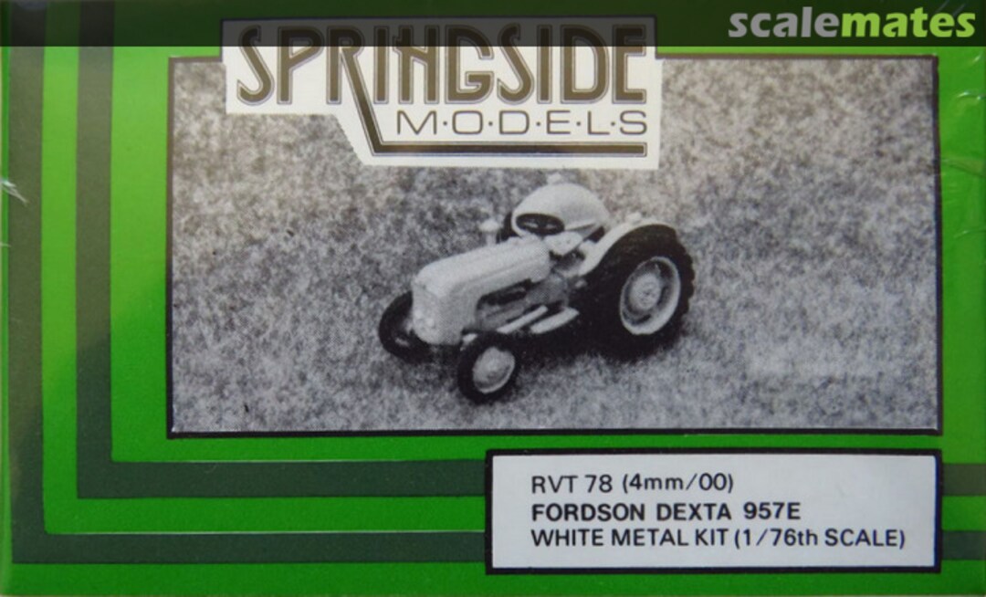 Boxart Fordson Dexta 957E RVT 78 Springside Models