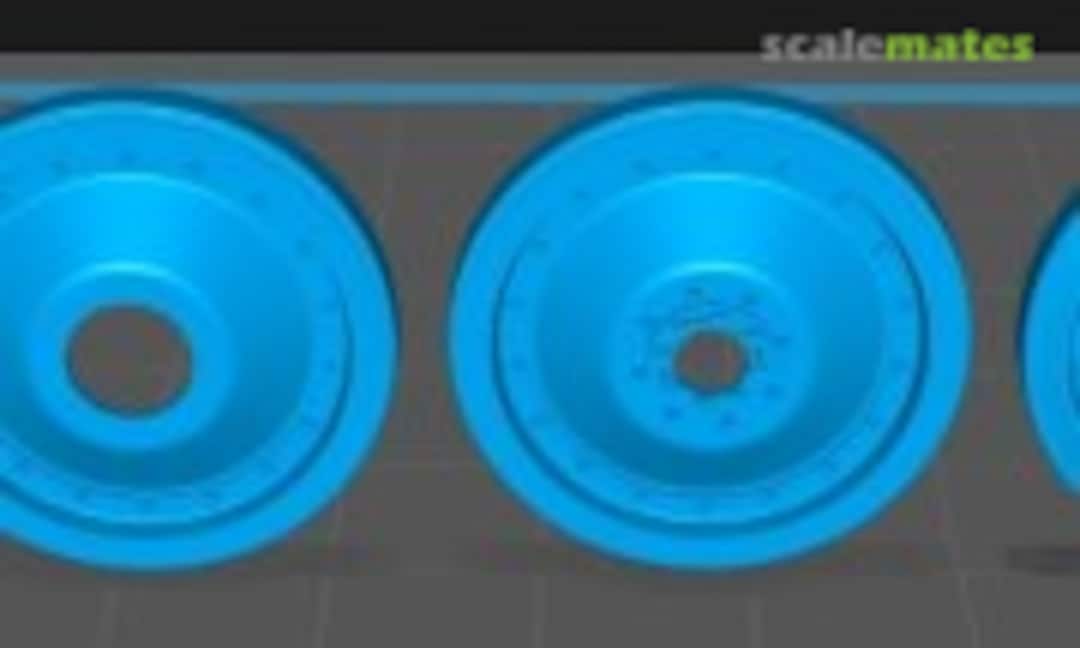 1:25 Panzer V Panther Road Wheel Set - 18-Pin (EMP3d 25040880) 25040880