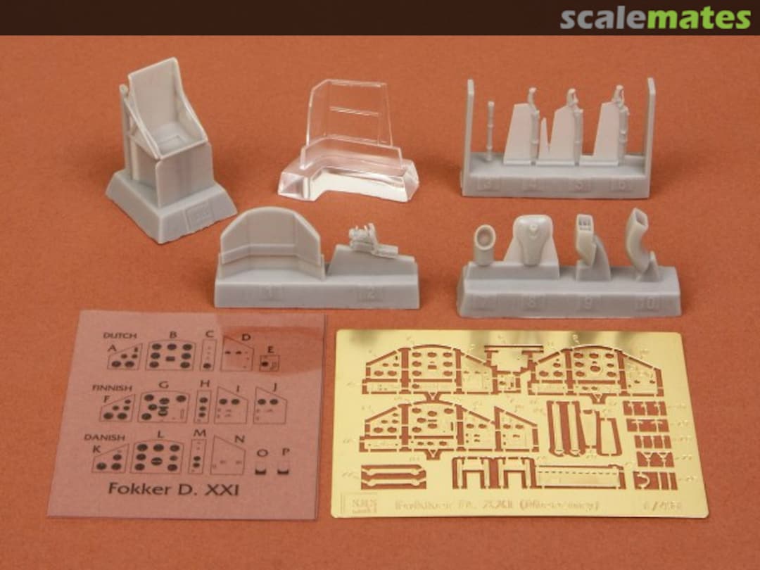 Boxart Fokker D.XXI (Mercury) 48035 SBS Model Boxart Fokker D.XXI (Mercury) 48035 SBS Model